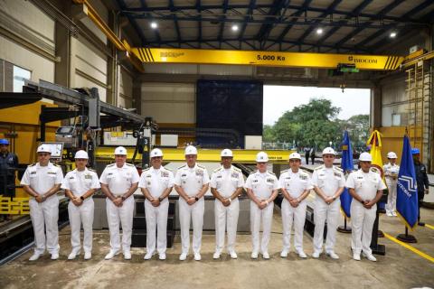 INICIO CONSTRUCCIÓN PES ARMADA COTECMAR